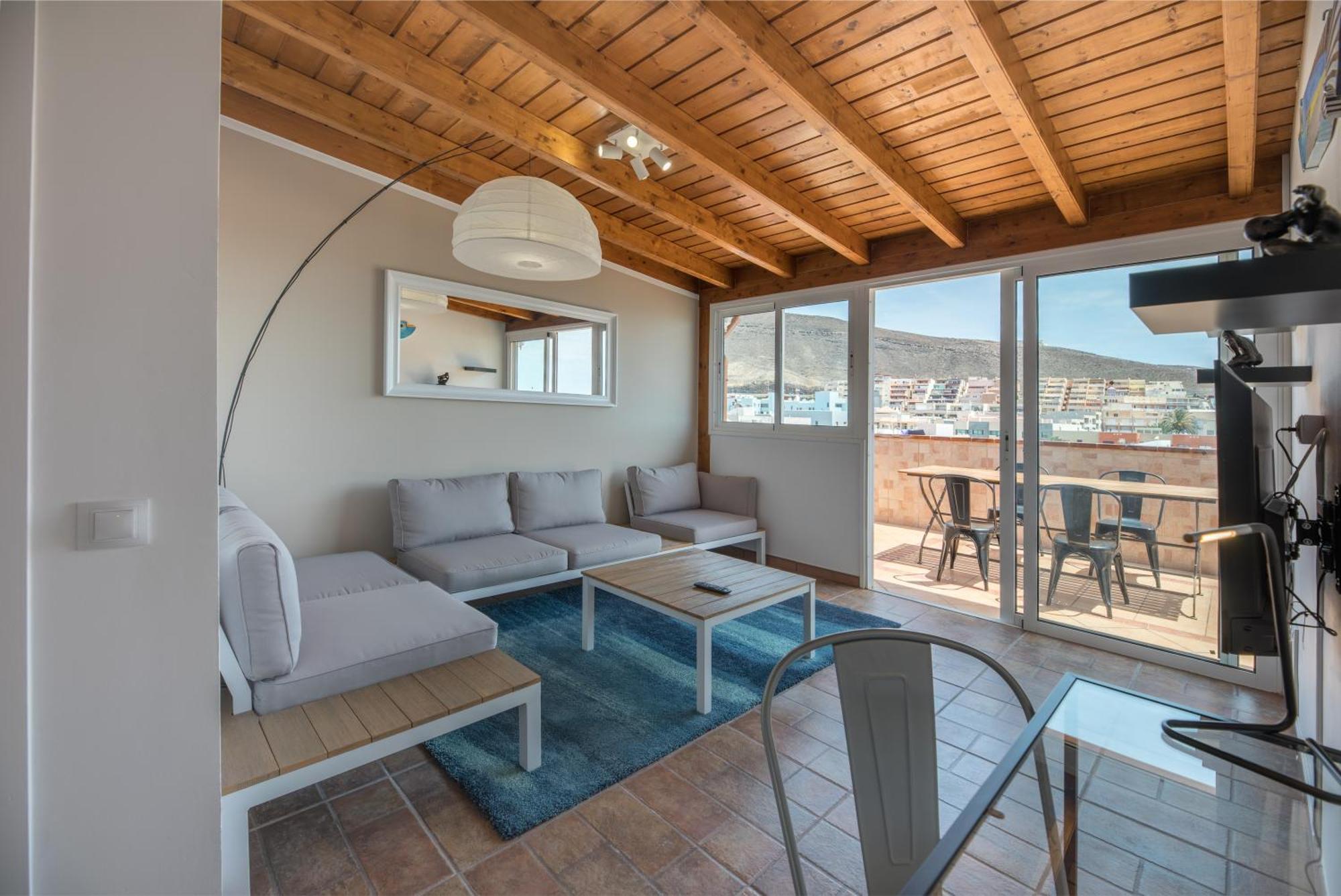 Attico Vista Oceano E Citta 3 Camere 2 Bagni Wifi Ac Морро-дель-Хабле Экстерьер фото